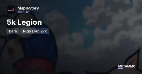 Bera | Nigh Lord 27x | 5k Legion | Oge email