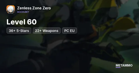 Level 60 | 36+ 5-Stars | 22+ Weapons | PC EU