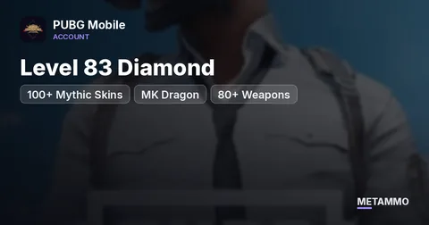 Level 83 Diamond | 100+ Mythic Skins | MK Dragon | 80+ Weapons