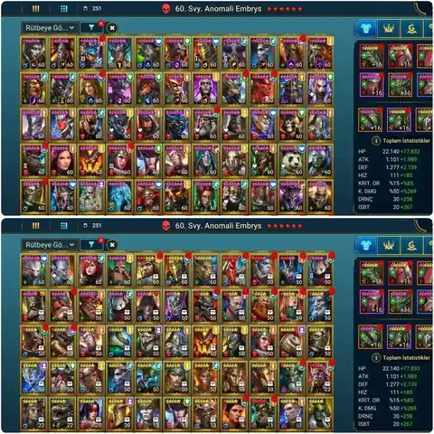 8 Mythics | 32B Chimera + 28B Hydra Damage | 4 Turtle Clears | 27M Player Power - Raid: Shadow Legends account screenshot 2