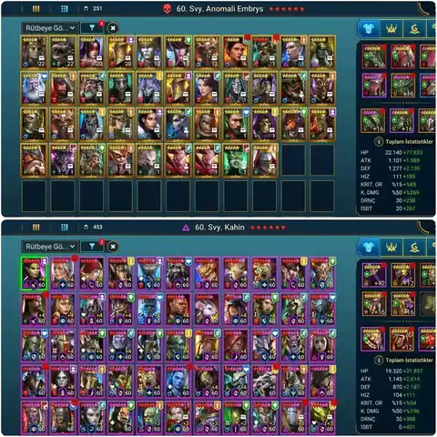 8 Mythics | 32B Chimera + 28B Hydra Damage | 4 Turtle Clears | 27M Player Power - Raid: Shadow Legends account screenshot 3
