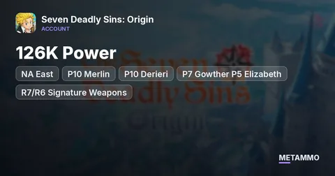 NA East | P10 Merlin + P10 Derieri | 126K Power | P7 Gowther P5 Elizabeth | R7/R6 Signature Weapons