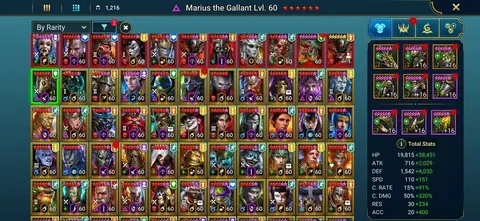 11x Mythical | 4x Turtle | Deathdealer Relic | Endgame - Raid: Shadow Legends account screenshot 1