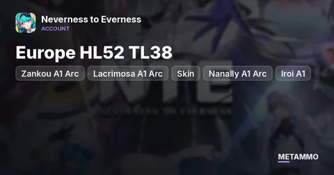 Europe HL52 TL38 | Zankou A1 Arc | Lacrimosa A1 Arc + Skin | Nanally A1 Arc + Skin | Iroi A1 | Hotori & Shinku Arc