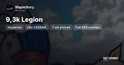 Hyperion | 28x CADENA | 9,3k Legion | 7 set piched | Full SSS champs