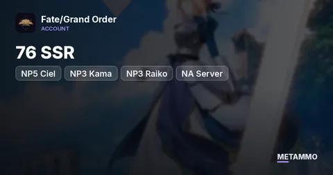 76 SSR | NP5 Ciel, NP3 Kama, NP3 Raiko | NA Server