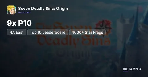 NA East | 9x P10 | Derieri Gowther Merlin Elizabeth Escanor Ban | Top 10 Leaderboard | 4000+ Star Frags