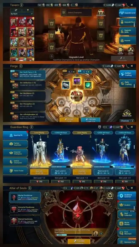 Level 91 | 4 Mythical Champions | Solar, Noldua, 2x WixWell, 2x Thor - Raid: Shadow Legends account screenshot 1