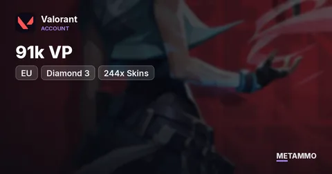 EU | 91k VP | Diamond 3 | 244x Skins