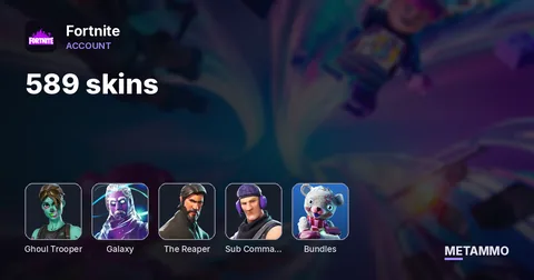 589 skins + OG GHOUL + GALAXY + THE REAPER + TWITCH PRIME BUNDLES