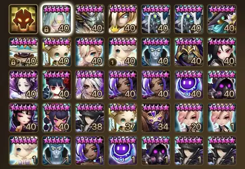 6 Legendary Monsters | 142 Nat5 | Europe - Summoners War account screenshot 3