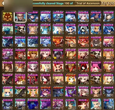 5 LnD Monsters | Shan, Lora, Jackson, Han, Nyx - Summoners War account screenshot 2