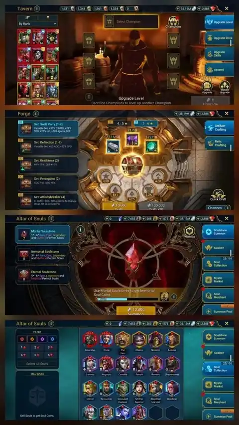Level 100 | 7 Mythical Heroes | Full TMNT Team | Marius + 2x Taras - Raid: Shadow Legends account screenshot 4