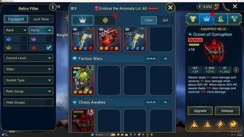 7 Mythics | Embrys Ashnar Mikage | 31M Power | 257 Legendaries + 37 Void | 450 Spd Shu Zhen | 18K Live Arena - Raid: Shadow Legends account screenshot 3