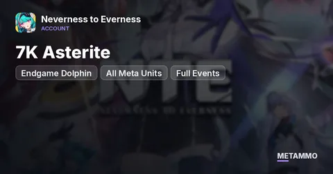 Endgame Dolphin | All Meta Units | 7K Asterite | Full Events