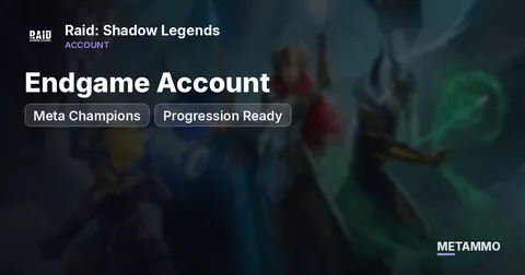 Endgame Account | Meta Champions | Progression Ready