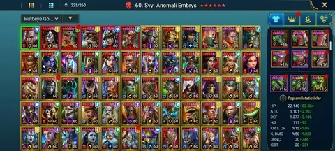 21M | 6 Mythics | Nais, Maricka, Marius, Taras, Titus+Wixwell, 3 Turtles - Raid: Shadow Legends account screenshot 1