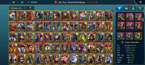 21M | 6 Mythics | Nais, Maricka, Marius, Taras, Titus+Wixwell, 3 Turtles - Raid: Shadow Legends account screenshot 2