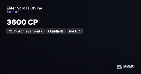 3600 CP | 95% Achievements | Guildhall | NA PC