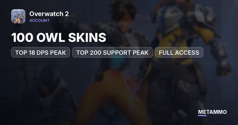 TOP 18 DPS PEAK | TOP 200 SUPPORT PEAK | 100 OWL SKINS | FULL ACCESS