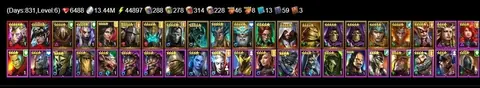 45K Power | 2 Mythical | 17 Legendary | 13.5M Gold - Raid: Shadow Legends account screenshot 1