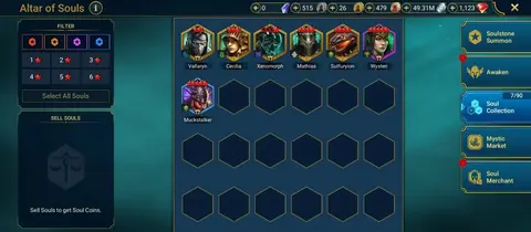 Lvl 100 | 19.9M Power | 181 Legendary + 1 Mythic | 550+ Epic - Raid: Shadow Legends account screenshot 3