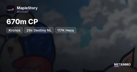 Kronos | 670m CP | 29x Destiny NL | 117K Hexa