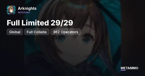 Global | Full Limited 29/29 | Full Collabs | 362 Operators | 82 6