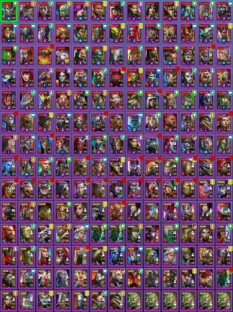 29 Mythicals | Double Nais, Theodosia, Galathir, Solanar - Raid: Shadow Legends account screenshot 2