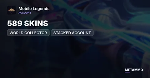 WORLD COLLECTOR, 589 SKINS, STACKED ACCOUNT