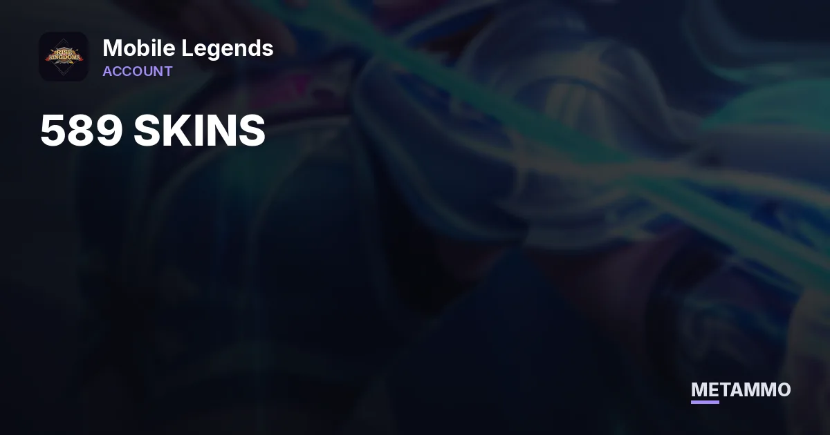 WORLD COLLECTOR, 589 SKINS, STACKED ACCOUNT - Mobile Legends account summary