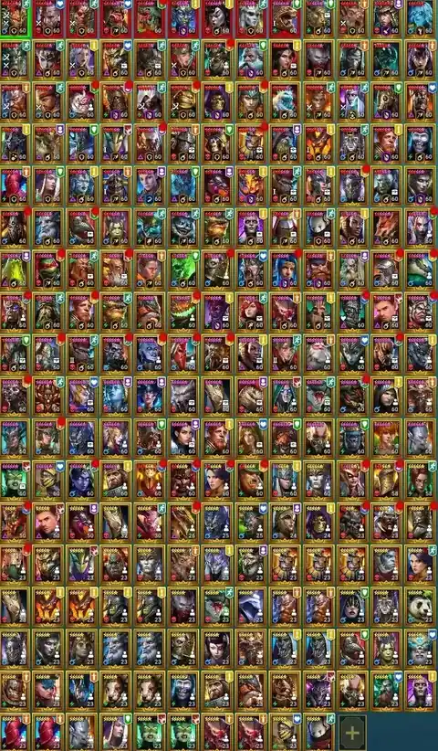27M Power | 9 Mythic | TEKTEON, Titus+Wixwell, Odin, Yumeko, Marius, Rotos, Arbiter, 2x Gnut, Fabian | 220+ Legendaries - Raid: Shadow Legends account screenshot 1