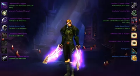 Spineshatter - Human Rogue 70 ■ 1904 GS ■ Engineering 350+ ■ Mining 350+ - World of Warcraft: Classic account screenshot 3