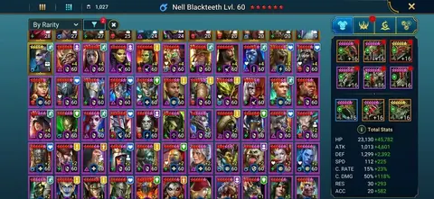 14 Mythical | 20M Power | Nais, Joan, Theodosia, Arbais | 6 Mythical Relics - Raid: Shadow Legends account screenshot 3