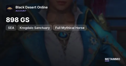 SEA | 898 GS | Krogdalo Sanctuary | Full Mythical Horse