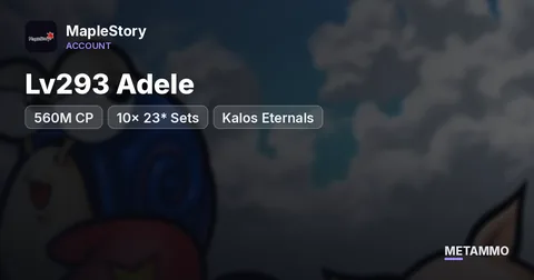 Lv293 Adele | 560M CP | 10x 23* Sets | Kalos Eternals