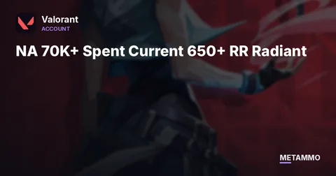 NA 70K+ Spent Current 650+ RR Radiant