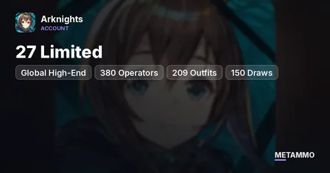 Global High-End | 380 Operators | 107 6 | 27 Limited | 209 Outfits | 150 Draws