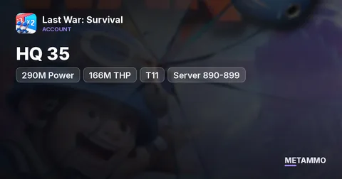 HQ 35 | 290M Power | 166M THP | T11 | Server 890-899