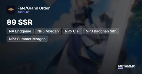 NA Endgame | 89 SSR | NP5 Morgan + NP5 Ciel | NP3 Baobhan Sith | NP3 Summer Morgan | 134 WNP