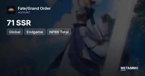 Global Endgame | 71 SSR | NP86 Total