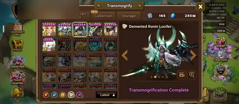 Global 4 LD5: Lucifer, Shan, Maximilian, Mookwol - Summoners War account screenshot 4