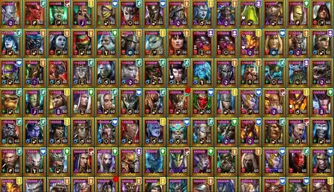 Level 100 | 37M Power | 9 Mythical | 286 Legendary Champions - Raid: Shadow Legends account screenshot 2