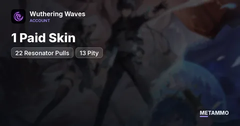 22 Resonator Pulls + 13 Pity + 1 Paid Skin