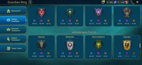Level 100 | 20M Power | UNM Demon Lord 1-Key | Gold Arena - Raid: Shadow Legends account screenshot 2