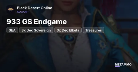 SEA | 933 GS Endgame | 3x Dec Sovereign | 3x Dec Elketa | Treasures