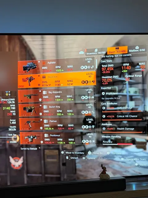 PS4/5 | 2600 SHD | Expertise 30 | Prototype Builds - The Division 2 account screenshot 2