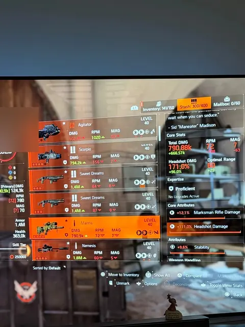 PS4/5 | 2600 SHD | Expertise 30 | Prototype Builds - The Division 2 account screenshot 3