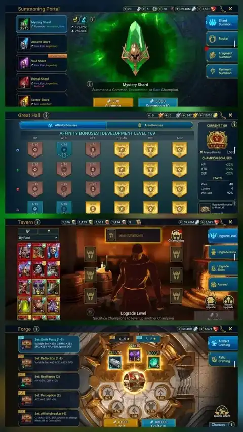 Level 100 Account | 4x TMNT Heroes | 7 Mythical | Toshiro Krixia - Raid: Shadow Legends account screenshot 1