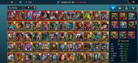 Level 100 Account | 4x TMNT Heroes | 7 Mythical | Toshiro Krixia - Raid: Shadow Legends account screenshot 3